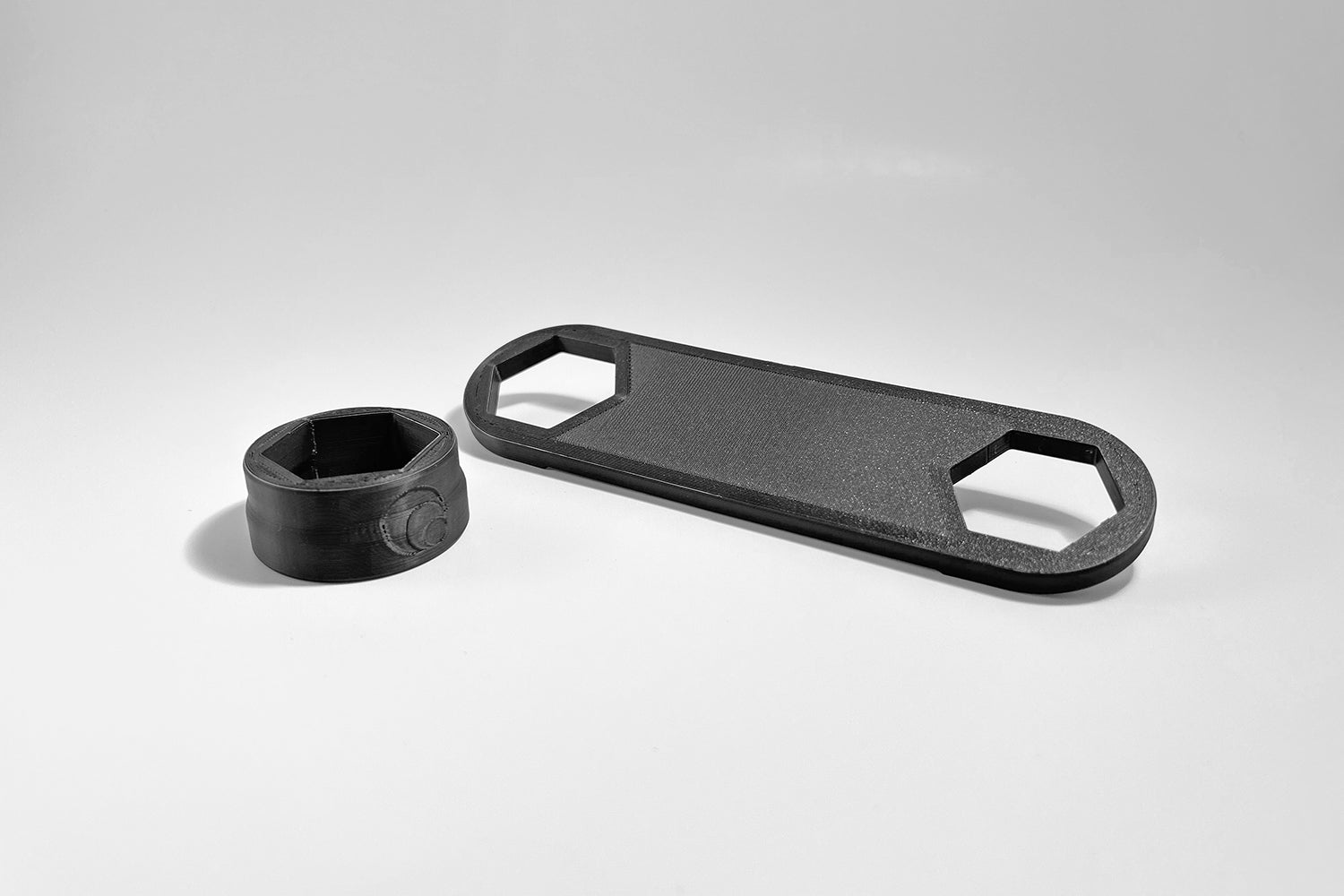 30-32 Flat Spanner and Hand Socket. 3D printed MTB tools made in Canada for the MTB Home Mechanics!