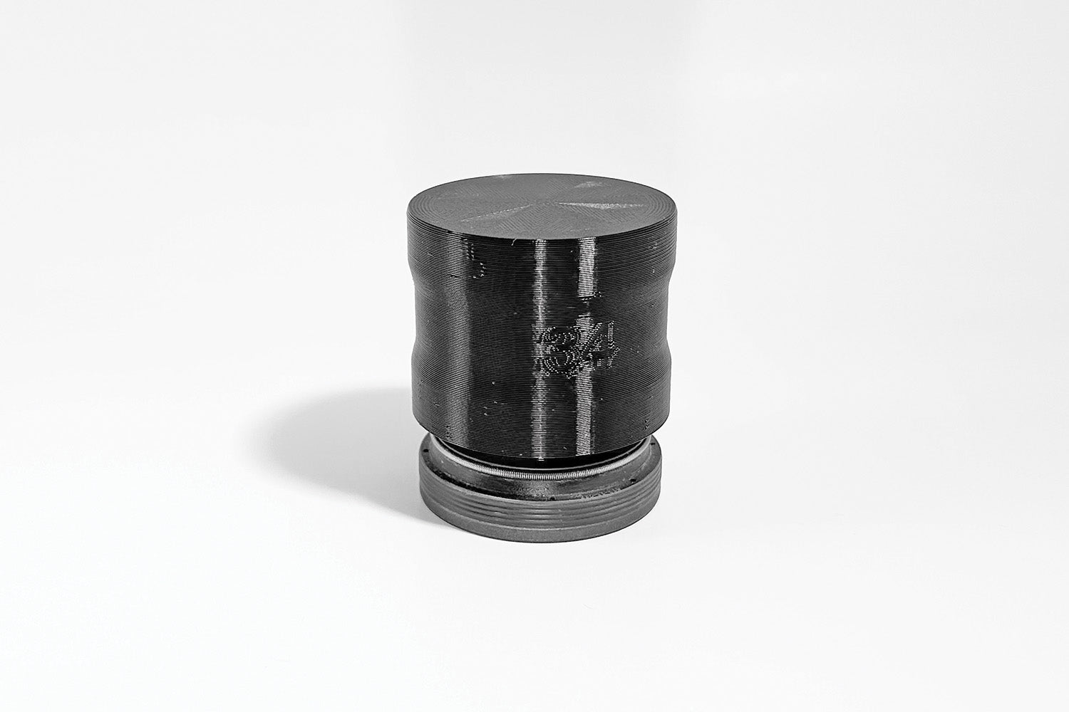 3D printed 34mm Compact Fork Seal Driver Tool with a new dust wiper ready for installation.