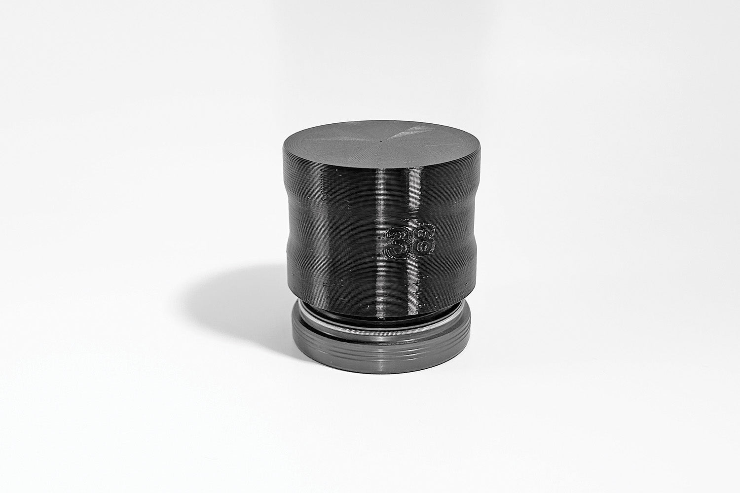 3D printed 38mm Compact Fork Seal Driver Tool with a new dust wiper ready for installation.