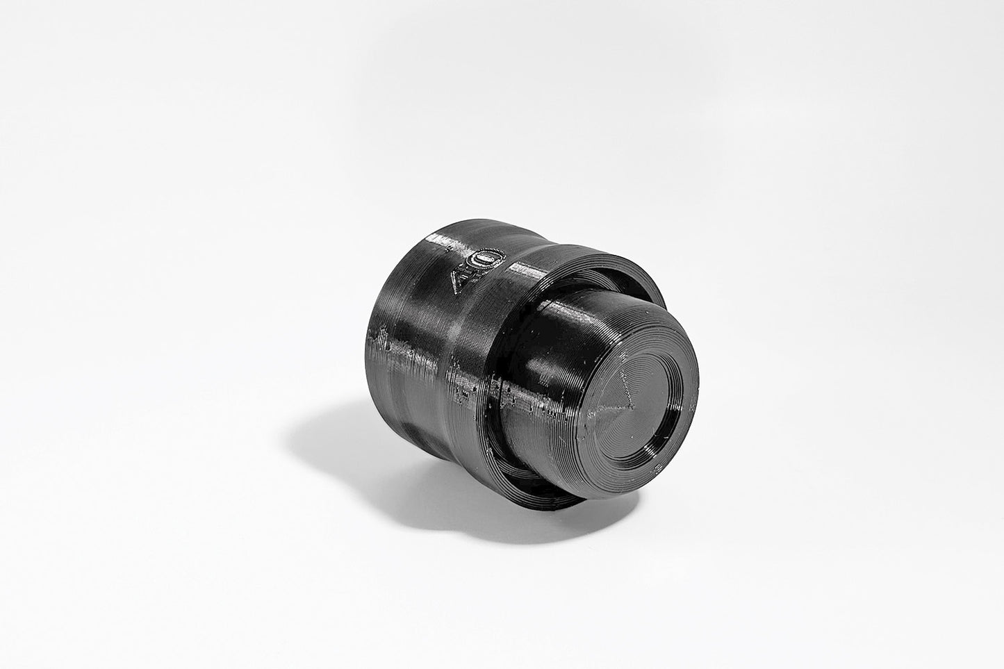 Bottom view of Momentum Cycle’s 40mm 3D printed Compact Fork Seal Driver Tool. Proudly made in Canada.