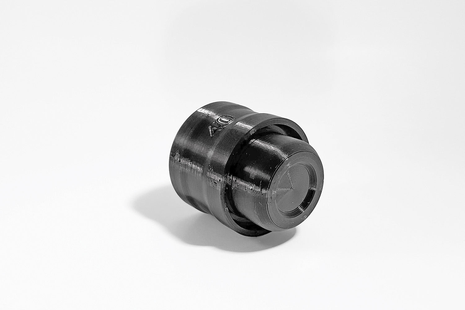 Bottom view of Momentum Cycle’s 40mm 3D printed Compact Fork Seal Driver Tool. Proudly made in Canada.
