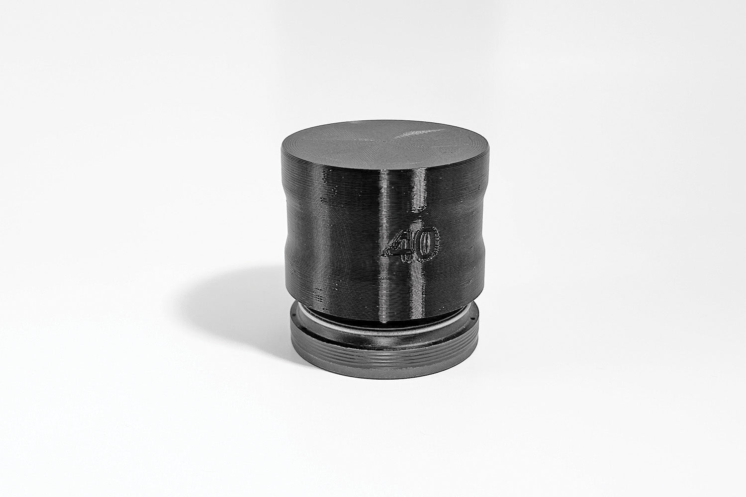 3D printed 40mm Compact Fork Seal Driver Tool with a new dust wiper ready for installation.