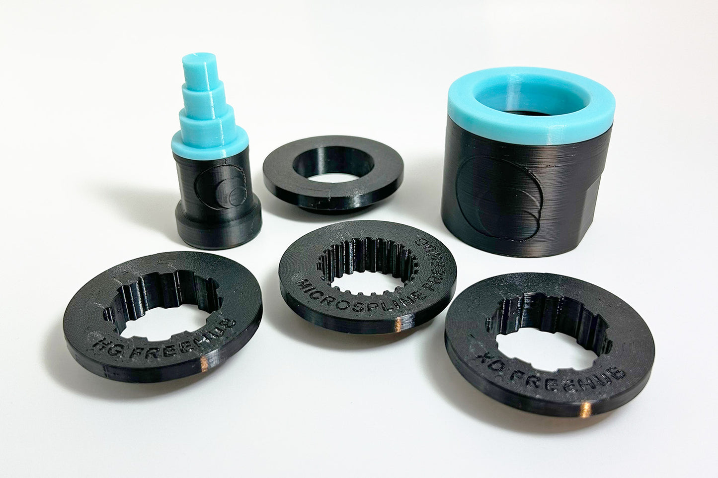 Our Wheel Hub Axle Removal Tool and Hub Support are available in our Teal Is Real color option.