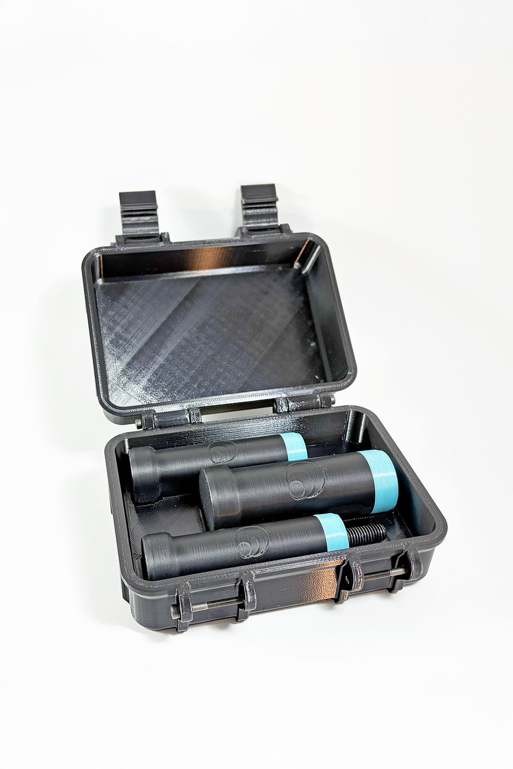 Essential Lower Leg Removal Tools for cyclists and mechanics performing fork maintenance. Available with our 3D printed compact toolbox.