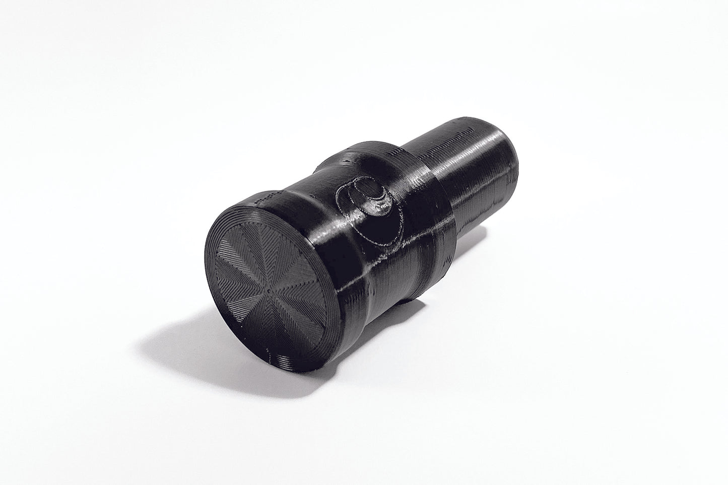 Top view of Momentum Cycle's Fork Seal Driver Tool. Quality 3D printed MTB tools for Home Mechanics, made in Canada.