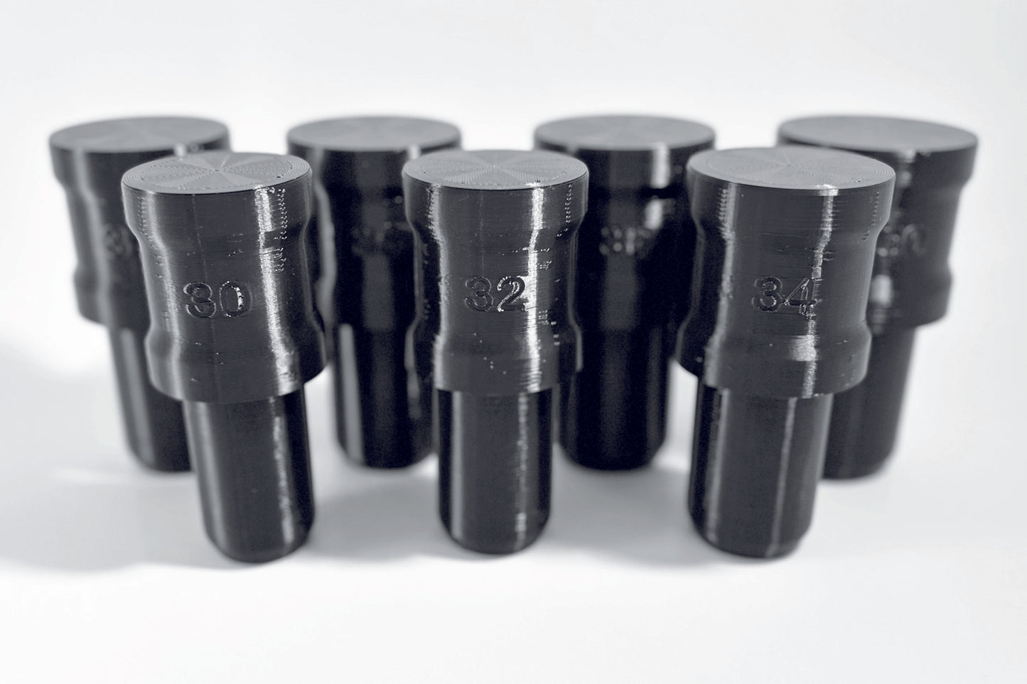 Momentum Cycle's MTB Fork Seal Driver Tools, FULL SET. Quality 3D printed MTB tools for Home Mechanics.