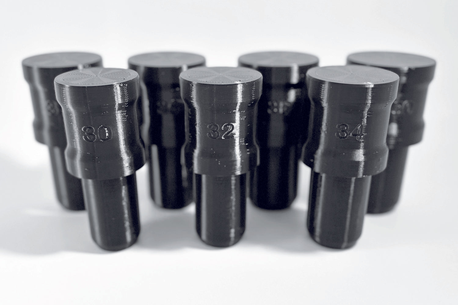 Momentum Cycle's MTB Fork Seal Driver Tools, FULL SET. Quality 3D printed MTB tools for Home Mechanics.