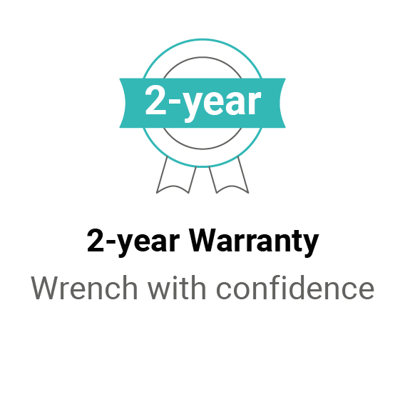 Our 3D printed tools are covered with a 2-year warranty! See our Warranty Policy for more information.