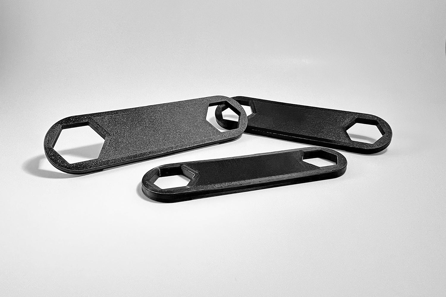 Full Set: Flat Spanners. 3D printed tools made in Canada for the MTB Home Mechanics that needs to play with their suspension setup