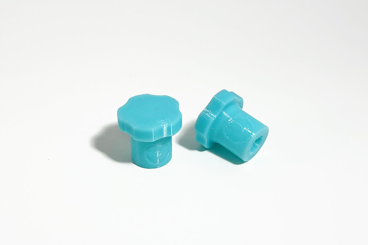 Our 3D printed "Soft Touch" Brake Caliper Bolt Holder are available in our Teal Is Real color option.