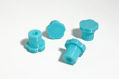 Our 3D printed "Soft Touch" Brake Caliper Bolt Holder are available in our Teal Is Real color option.