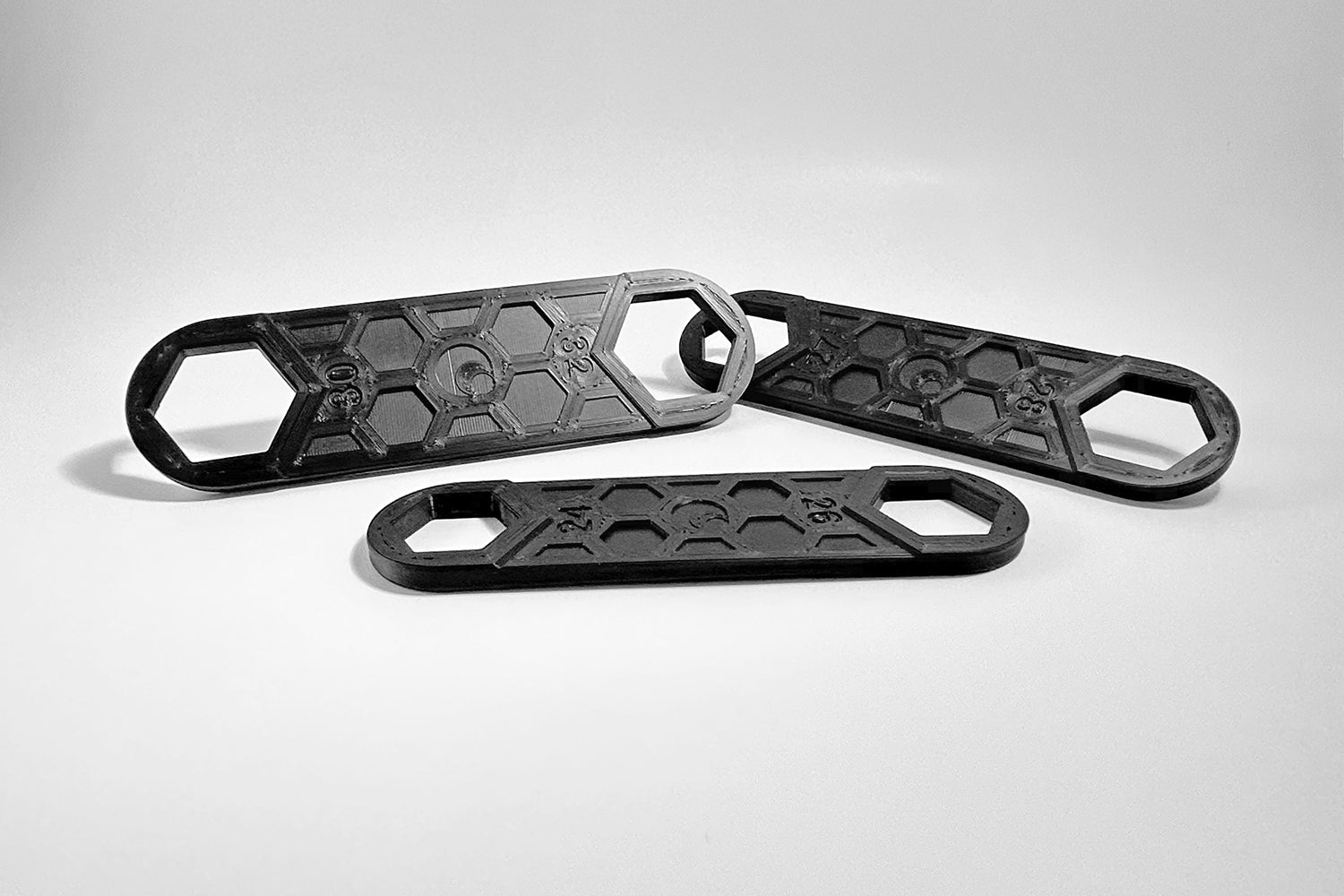 Full Set: Flat Spanners. 3D printed MTB tools made in Canada for the MTB Home Mechanics!