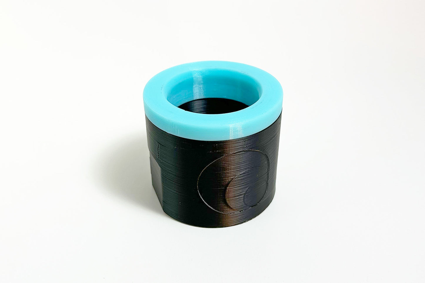 Our sturdy and affordable 3D printed Hub Support is available in our Teal Is Real color option.