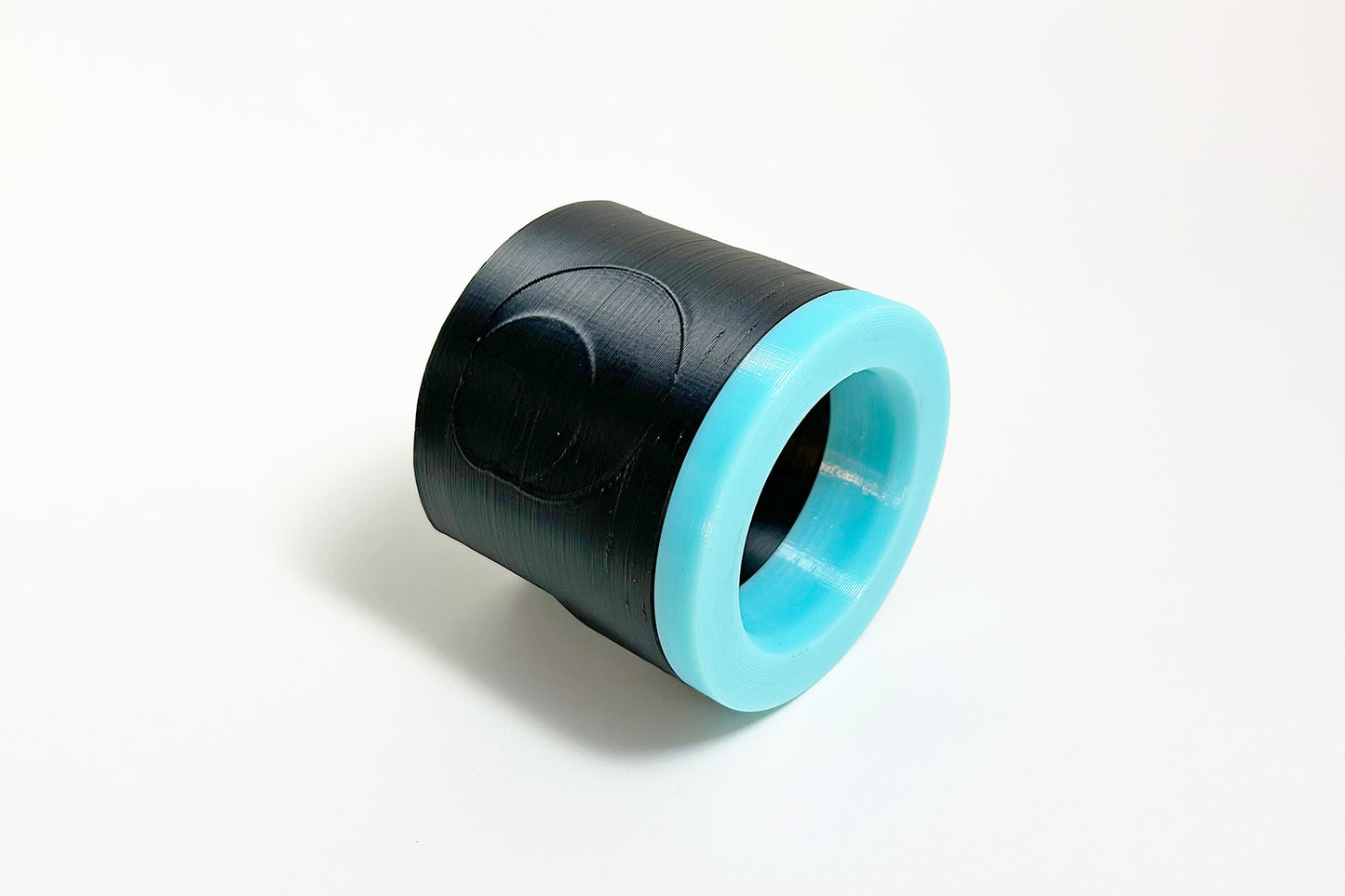 Our sturdy and affordable 3D printed Hub Support is available in our Teal Is Real color option.