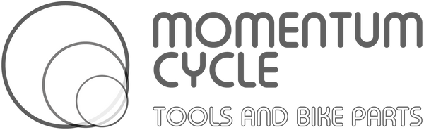 Momentum Cycle Tools and Bike Parts logo.