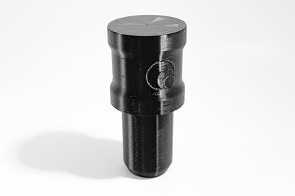 Front view of Momentum Cycle's Fork Seal Driver Tool. Quality 3D printed MTB tools for Home Mechanics, made in Canada.