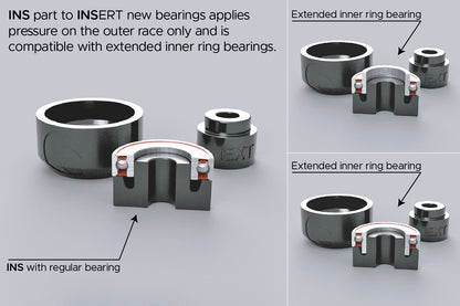 Full bearing press set: The Crank PRO + 24 adapters